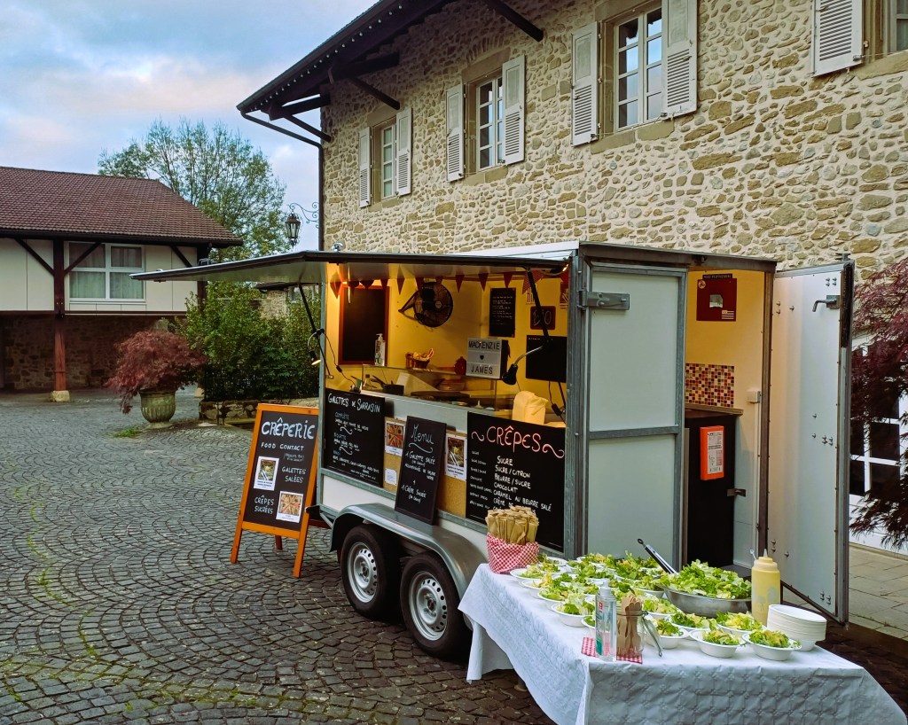 Food Truck lors d'un mariage