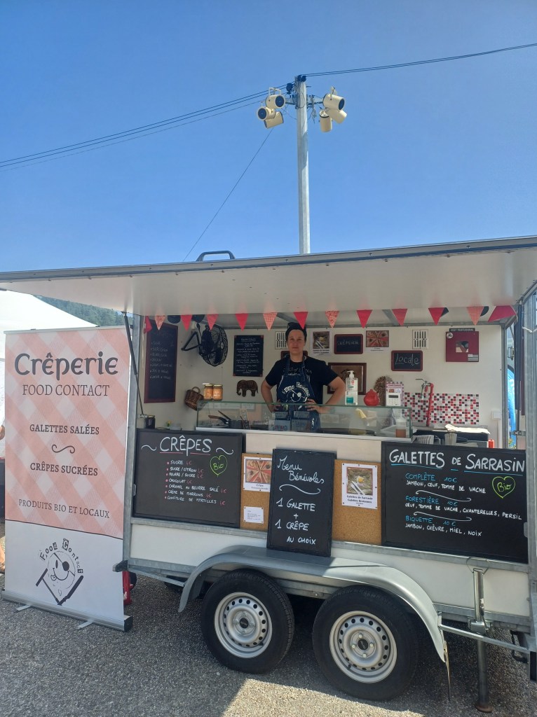 Food-truck à l'Ardéchoise